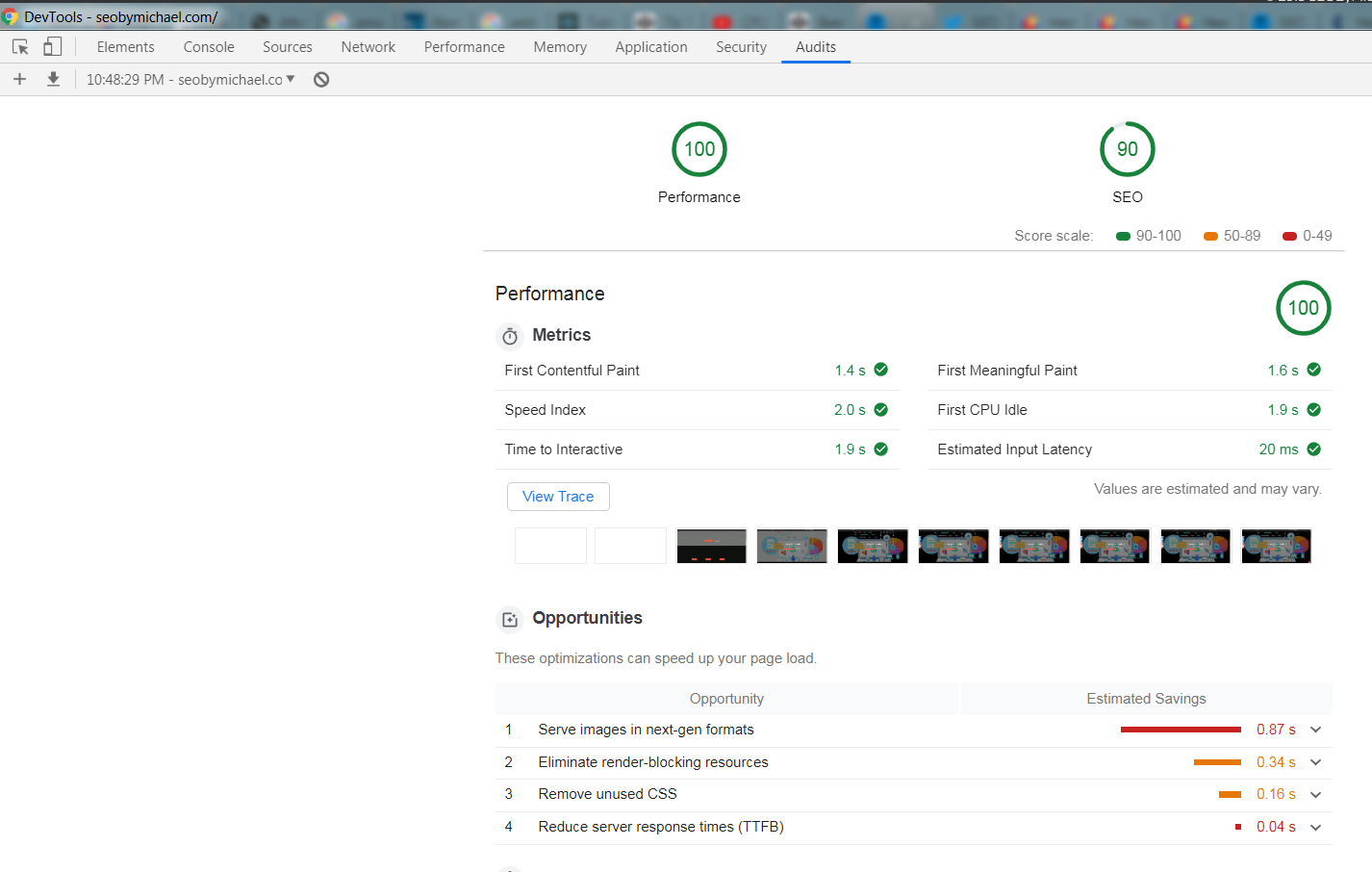 How To Run A Lighthouse Audit From Chrome Developer Tools Console ...