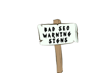 bad seo warning signs